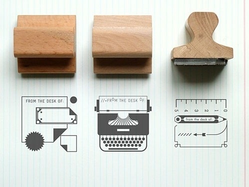 Things Organized Neatly #stamps #rubber