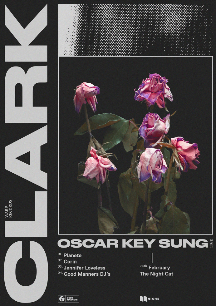 Clark - Tour Poster - Darren Oorloff