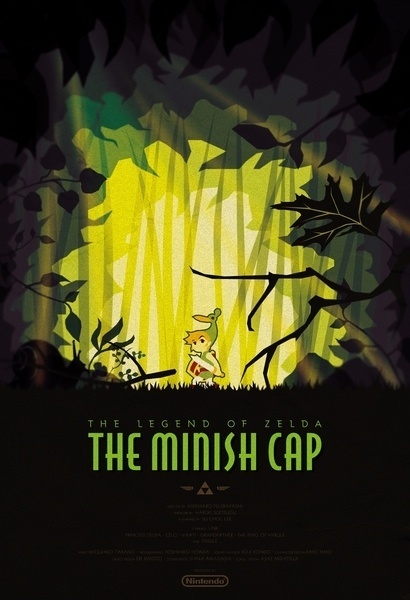 The Minish Cap Art Print by Phil Giarrusso | Society6 #illustration #vector #gaming #poster