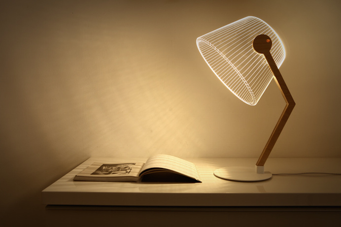 New 3D Optical Illusion Lamps by Studio Cheha