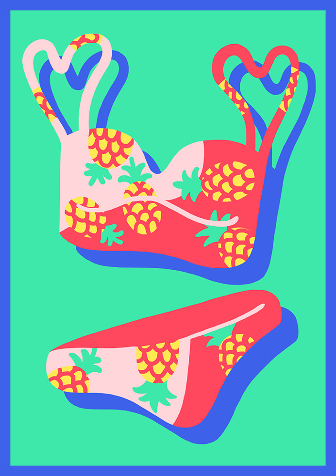 Vibrant and bold work from French illustrator Marylou Faure #illustration