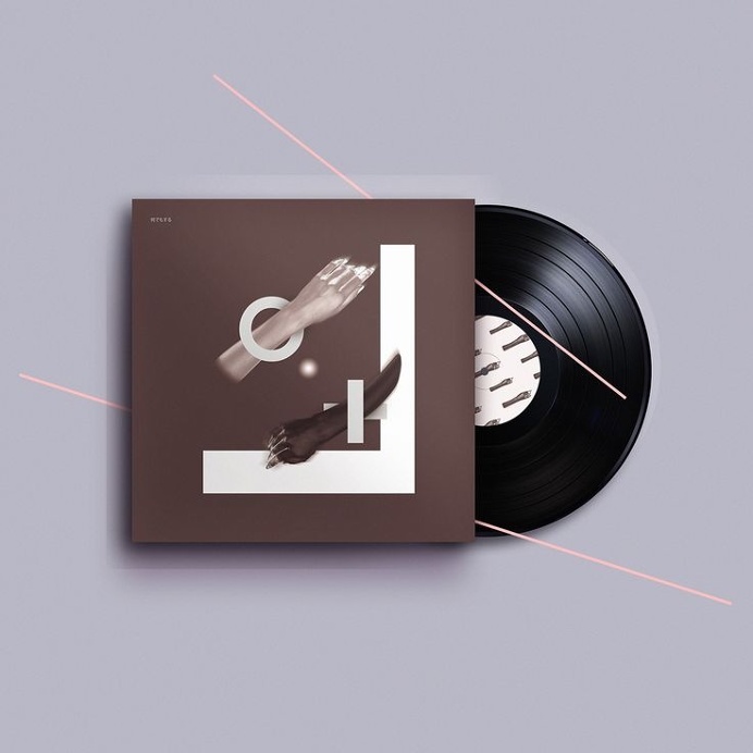 vinyl cover "2h -do anything-" #leggo #cover #vinyl #hands #abstract #japan #abstract #blur #print