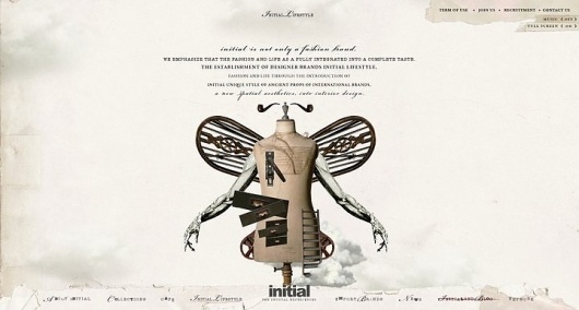 Wudai Shiguo - 五代十国's Photos - initial Website Revamp #fashion #graphic #vintage #initial