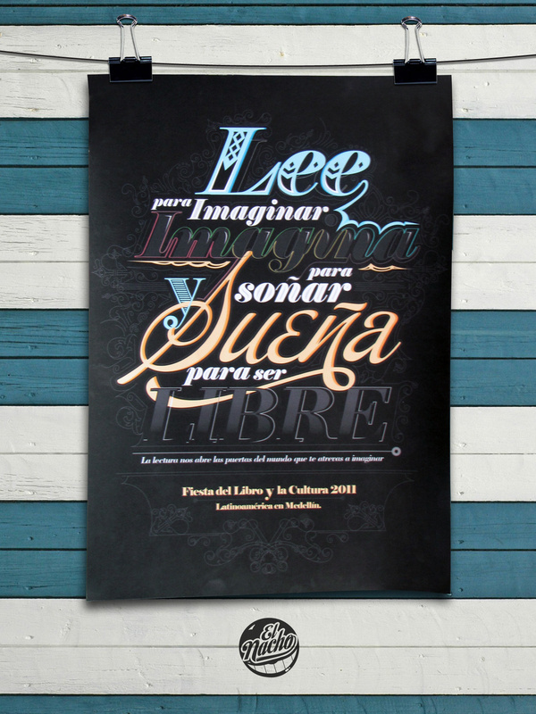 Nach Oh! - Typographer / Graphic Designer #lettering #poster #typography