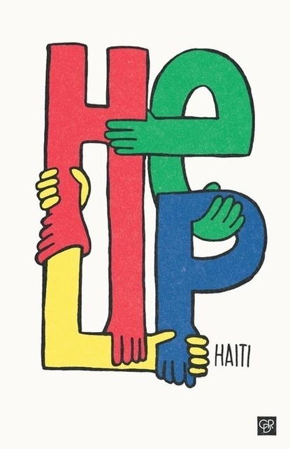 Baubauhaus. #help #illustration #hands #cute #type