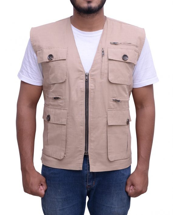 Bill Randa Kong Skull Island Vest | Top Celebs Jackets