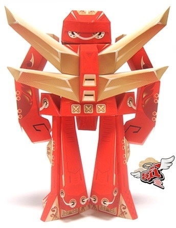 OH-SHEET PAPER TOYS | Zealot Guard Artist Series 01 #robot #asia #papertoy #design #illustration #paper