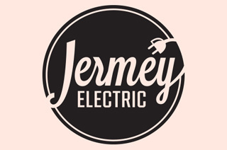 Jermy Electric Branding #electric #business #card #retro #illustration #logo