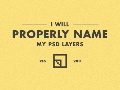 Dribbble - Resolution 2011 by Tymn Armstrong #psd #2011 #resolution