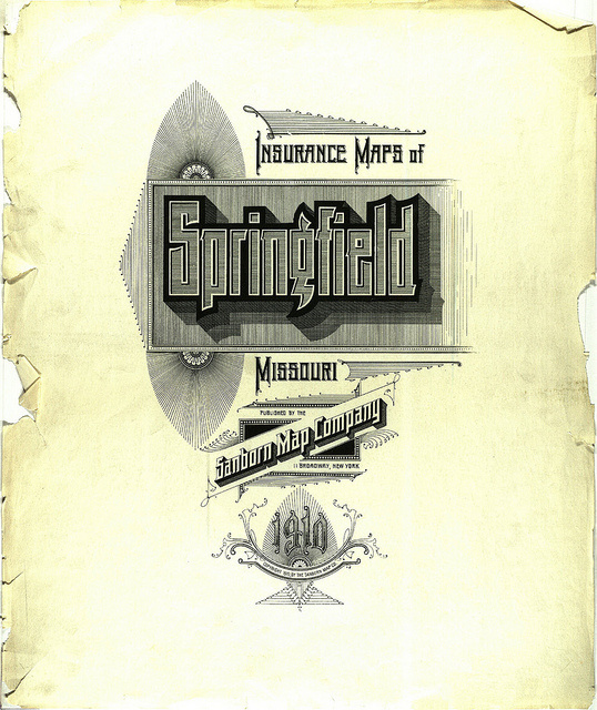 BibliOdyssey: Sanborn Fire Insurance Map Typography #layout
