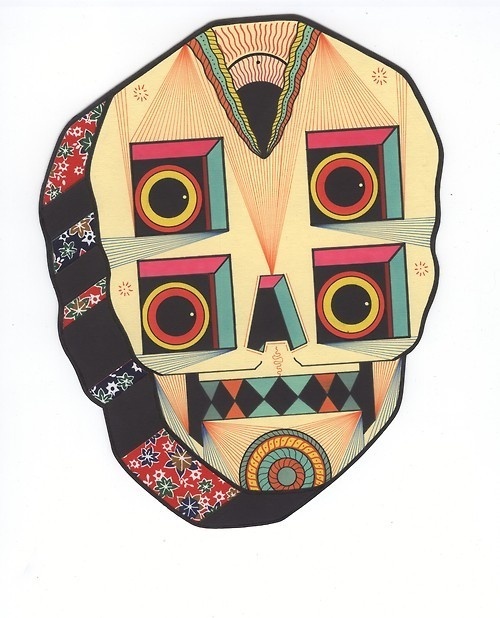 DMCOOK #illustration #skull