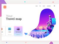 Your Travel Map #colors
