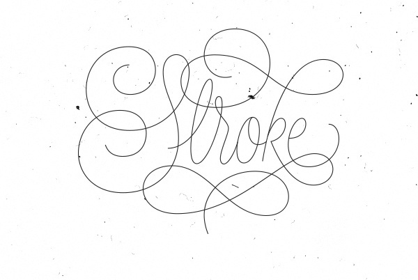 Lettering collection 2014 #lettering #vector #type #stroke #logo