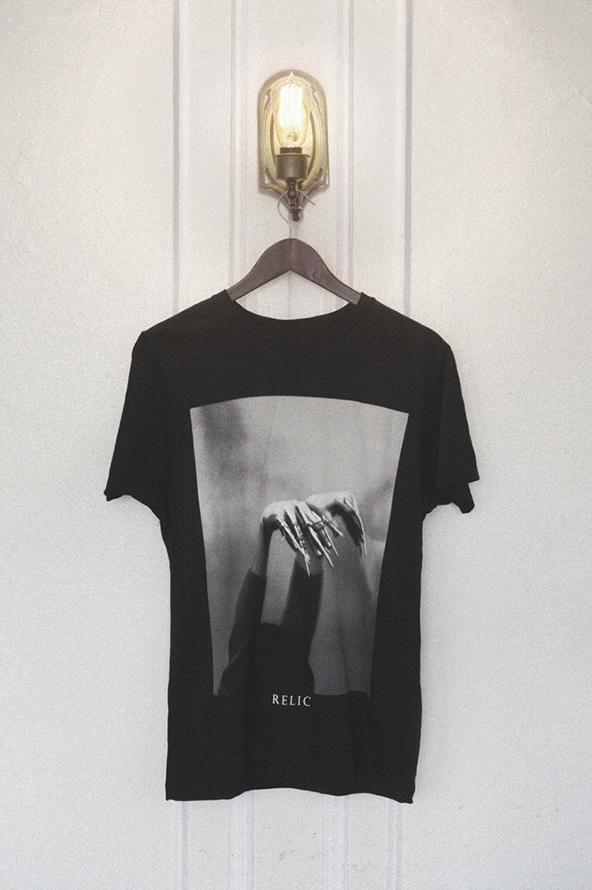 Relic & Thommy nails fingers t-shirt #graphic design #design #printing #shirts