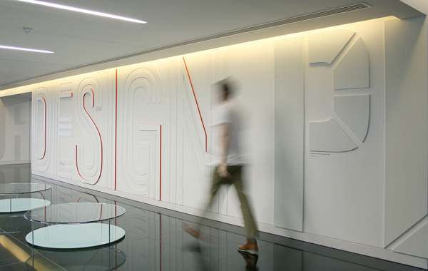Gensler London Office #graphics #wall