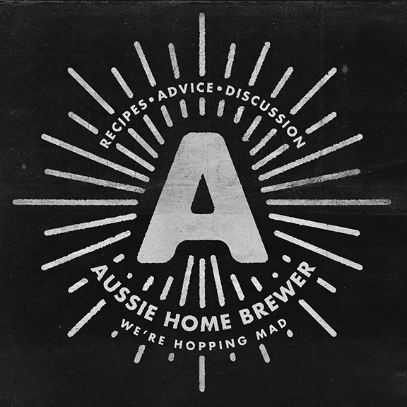 Aussie Home Brewer #home #brewing #logo #suarez #rays #ben
