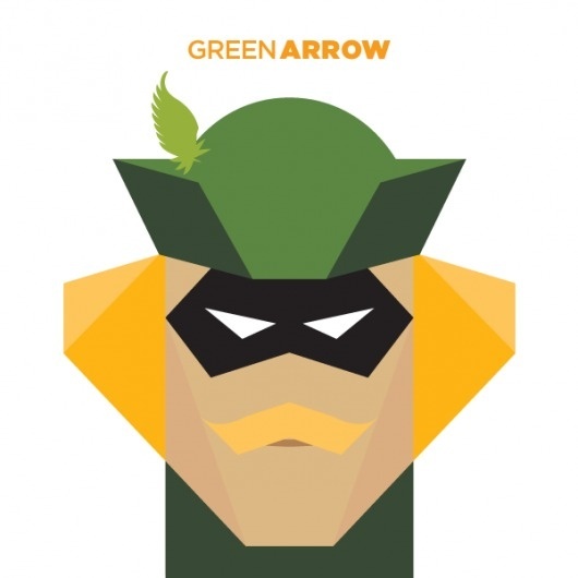 365 - Jag Nagra: Graphic Design for Print: Vancouver #superhero #illustration #arrow #comics #green