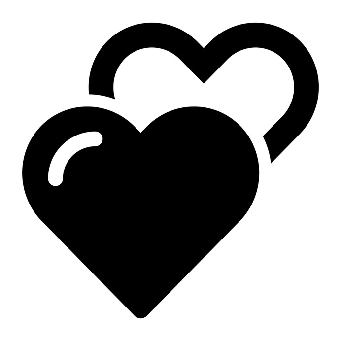 See more icon inspiration related to hearts, lovers, heart outline, heart shape, shapes, loving and heart silhouette on Flaticon.