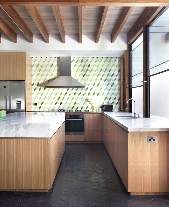 Australian House with Elegant Modern Spirit - kitchen, #kitchendesign, kitchen ideas, interior design, #kitchen