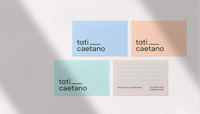 Tati Caetano Branding - Mindsparkle Mag Estúdio Guayabo designed the branding for Tati Caetano. How to create a graphic representation of the architectonic universe regardless of its predefined shapes? Tati Caetano is an architect specialized in health care institutions. #logo #packaging #identity #branding #design #color #photography #graphic #design #gallery #blog #project #mindsparkle #mag #beautiful #portfolio #designer