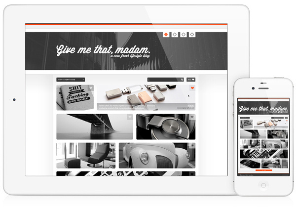 Give Me That Madam by Joost Huver #joost #interactive #ipad #design #huver #interface #webdesign #web