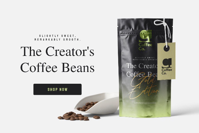 Coffee Package Mockup Scene #package #mockup #logo #brand #coffee #design