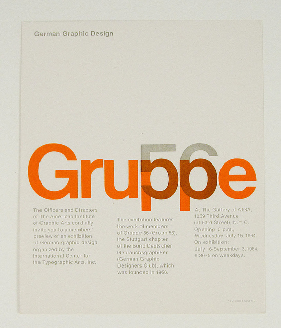 German Graphic Design Gruppe 56 #design #graphic #germany #poster