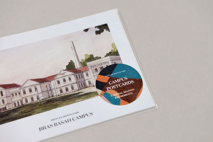 Raffles Institution Reunion Day - Mindsparkle Mag Darling Visual Communications curated an identity system for Rafflesians' dinner anniversary. Event collaterals included main graphics, stationery, packaging, booklet and digital banners. #logo #packaging #identity #branding #design #color #photography #graphic #design #gallery #blog #project #mindsparkle #mag #beautiful #portfolio #designer