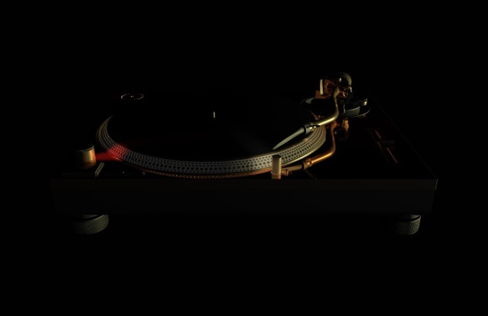 Turntable in the dark Art Print at Søciety6 #cgi #cinema4d #technics1200 #technics1210 #dark #digitalart #vinylrecord #turntable #edm #dj