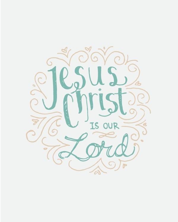 West end girl #religious #floral #lord #jesus #drawn #hand #typography
