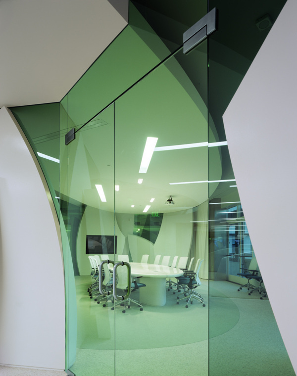 Maguire Partners, Los Angeles on Behance #interior #glass #glazing
