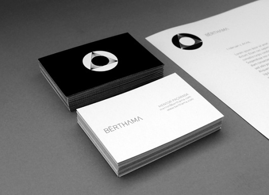 BÃ‹RTHAMA Visual Identity on the Behance Network #kosovo #brthama #business #prishtina #projectgraphics #stationery #cards