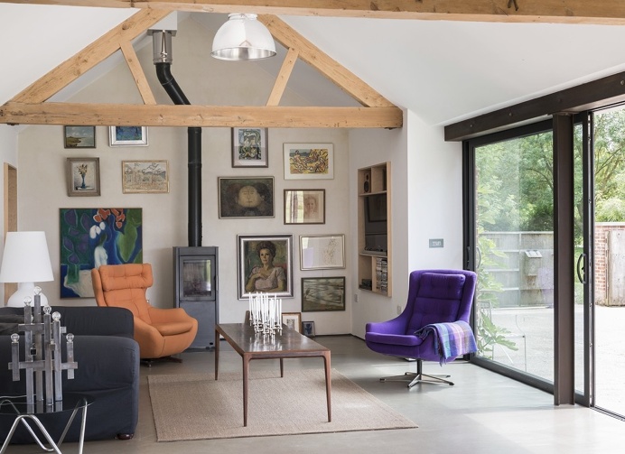 Contemporary barn conversion