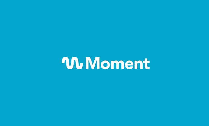 Moment Agency Identity - wave squiggle - minimal - Logos | Strohl Inc | A San Francisco Brand