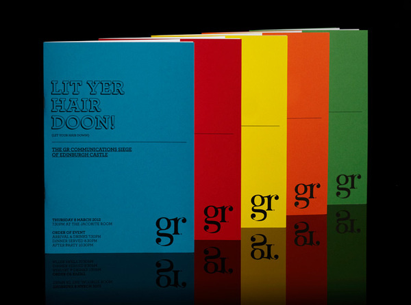 Launch programme brochure by Ascend Studio #colourful #design #brochure