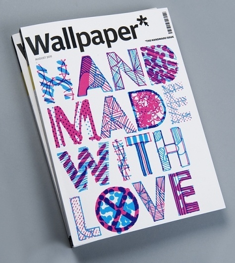 Wallpaper* on the Behance Network #cover #illustration