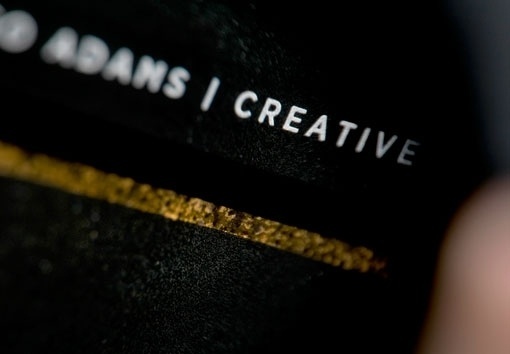 Design Work Life » NOTHING:SOMETHING: Resin Denim Branding Part 1 #typography