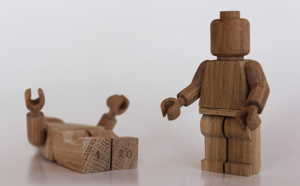 Art Toys ²° on Behance #wood #toys #lego #art