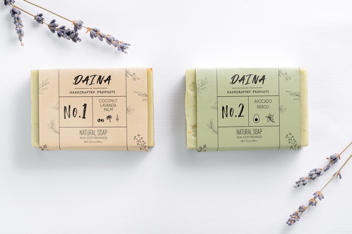 "DAINA" packaging
