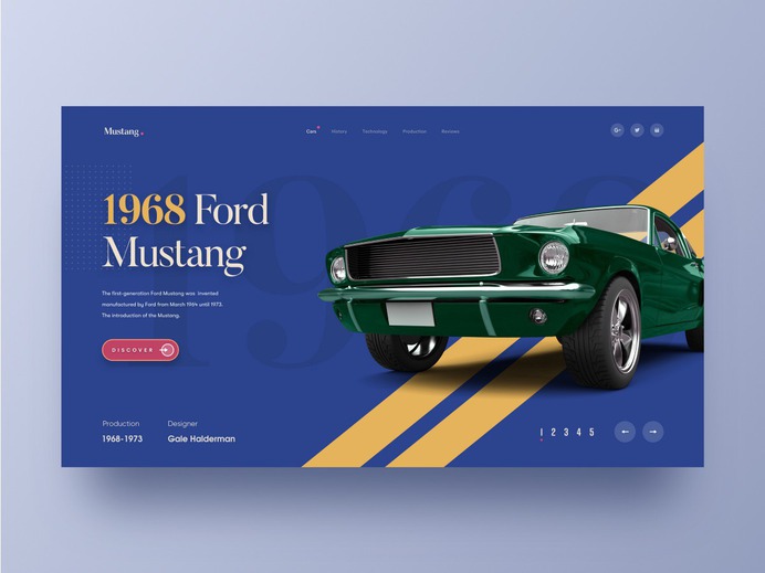 Top UI/UX Design Works — #37 – UX Planet