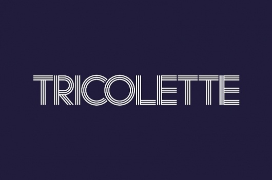 KentLyons :: Tricolette #logo #identity #branding