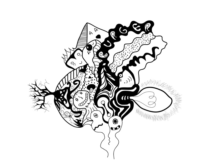 Illustration Doodle [illustrator] #Doodle #illustration #art #digital #illustrator