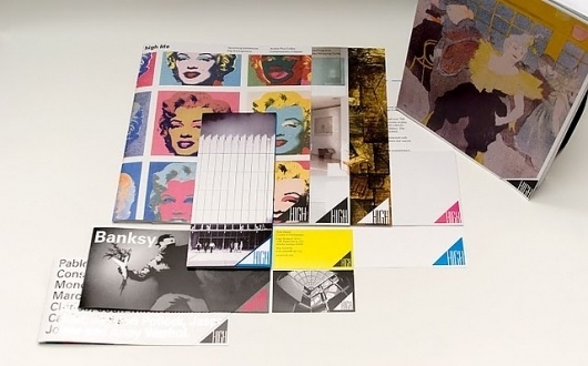 High Museum Identity Applications #history #identit #museum #collection #atlanta #system #identity #art #logo
