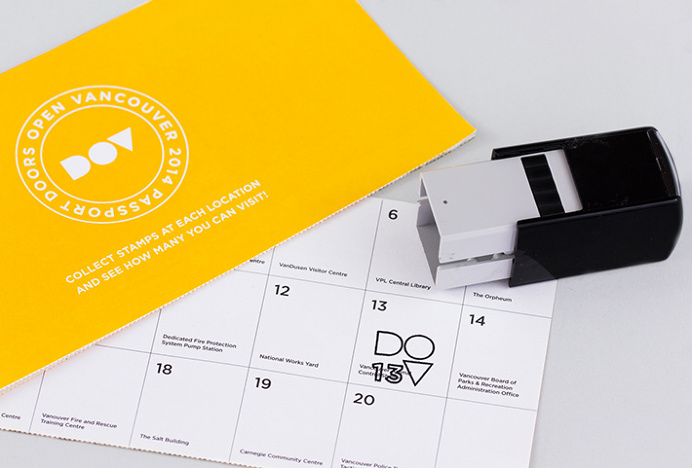 Doors Open Vancouver by Brief #branding #stamp