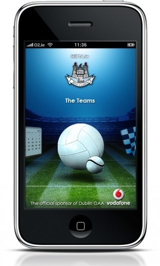 Hill16 iPhone App on the Behance Network #vodafone #photo #design #icons #iphone #illustration #app #manipulation