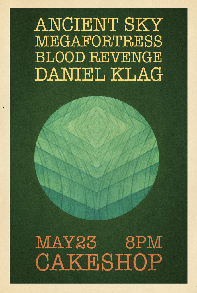 flyer - Matt Terrell #band #flyer #show #scifi