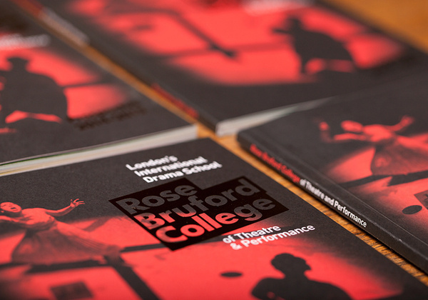Rose Bruford College #branding #print #poster #art #layout #typography