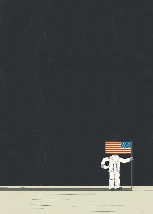 SHOUT-illustration-man on the moon.jpg #illustration