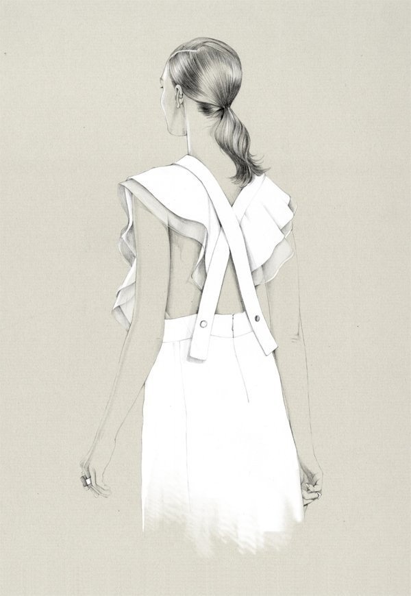 50 Amazing Fashion Sketches #fashion #sketches