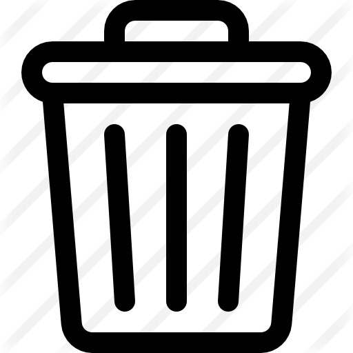 See more icon inspiration related to trash, bin, delete, garbage can, garbage bin, rubbish can, rubbish bin, miscellaneous and interface on Flaticon.